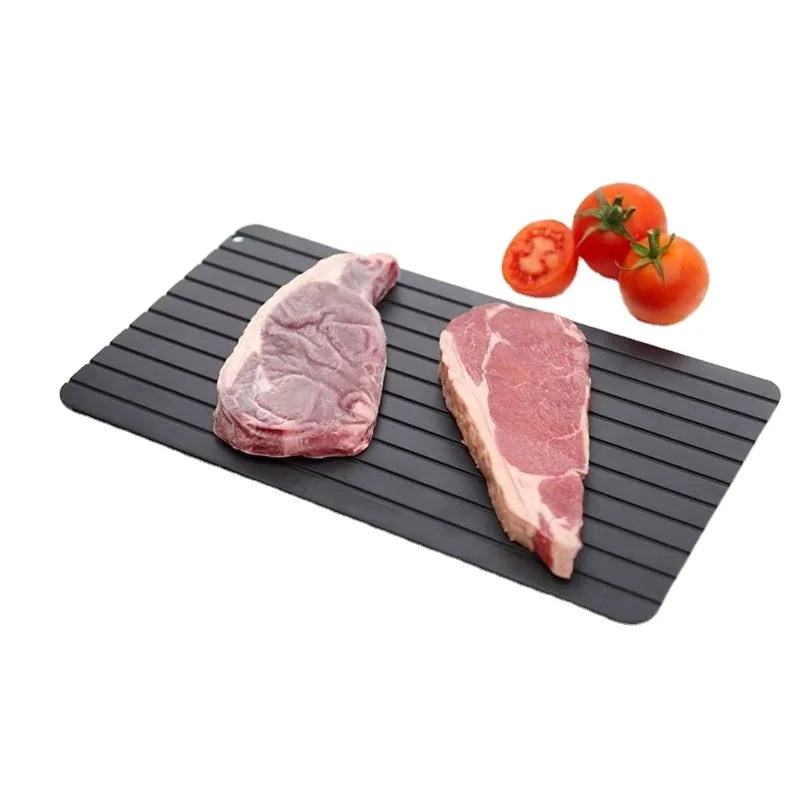 Frozen Meat Beef Fish Seafood Chicken Defrost Tray in Minutes Home Restaurant Fast Thawing Kitchen Tools