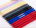 Creative Simple DIY Letters Personalized Gel Pen Cute Solid Color School Stationery Custom Logo Plastic Gift for Students
