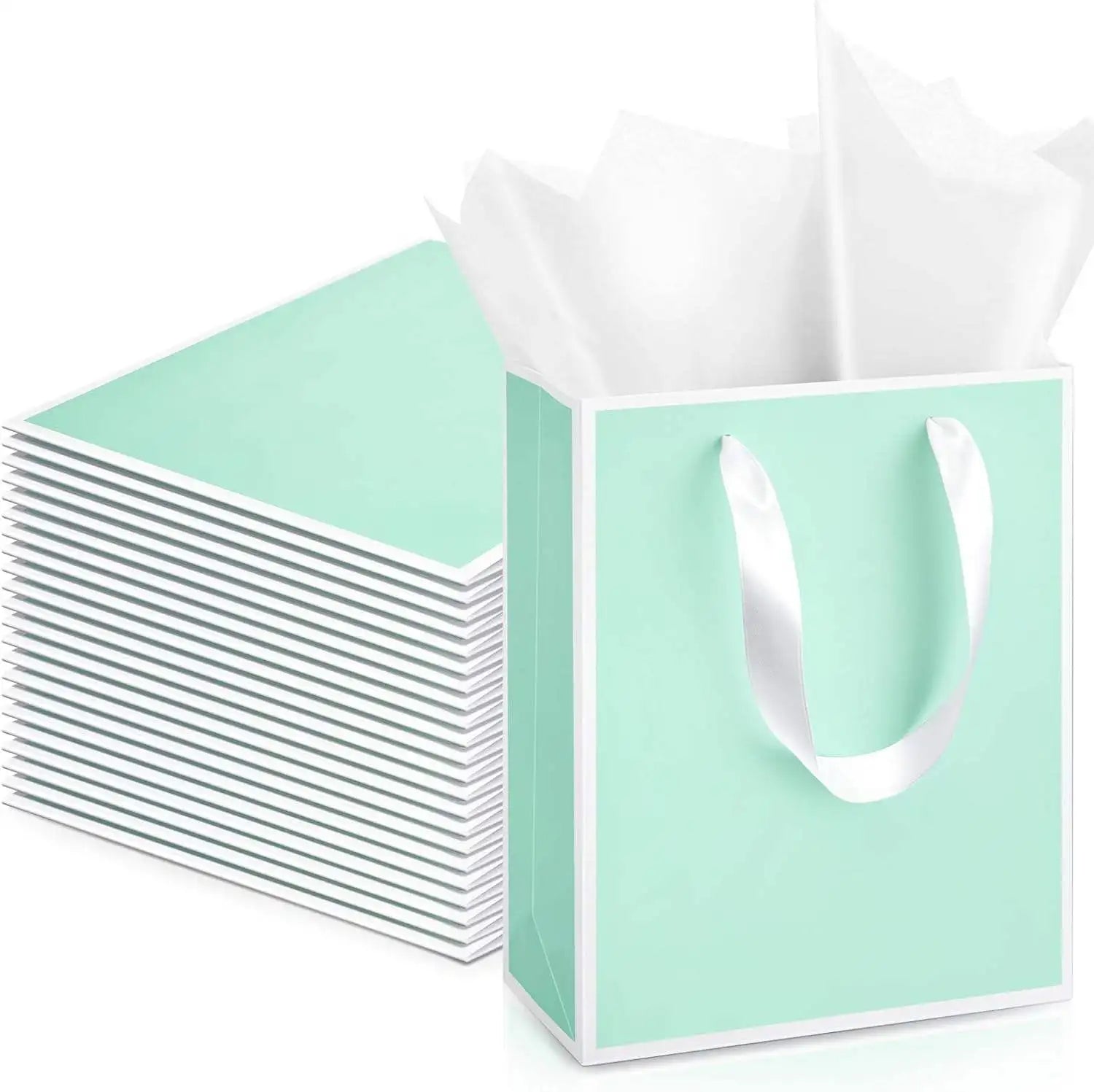 Recyclable Eco-Friendly Biodegradable Paper Lawn Bag for Gift Craft and Environmental Protection
