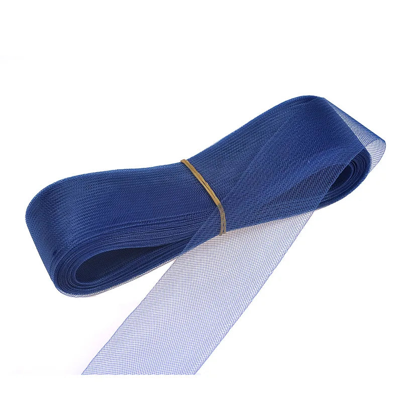 Wholesale 1"(2.5cm )3"(7.5cm) 4"(10.0cm) Flat Stiff Plain Netting Hard Crinshorse Crinolines Braid