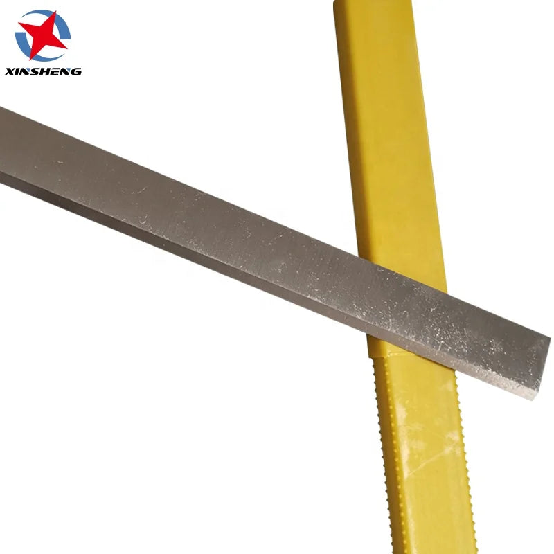 HSS W6 400*3*30mm Single Side Cutting HSS Planer Blade for Cutting White Wood Hardwood and Softwood