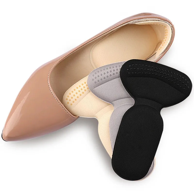 T Shape Heel Liner Shoes Too Big Insole Inserts Back Liner High Heel Cushions