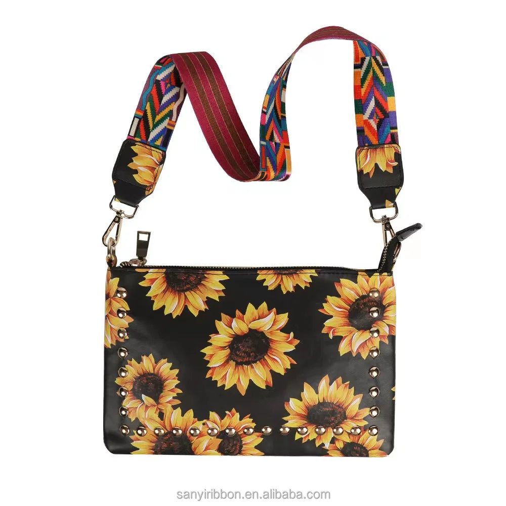 2023 Elegant Upscale Waterproof Square Canvas Handbag for Women Unique National Money Bag Fashionable Lady's Summer Accessory