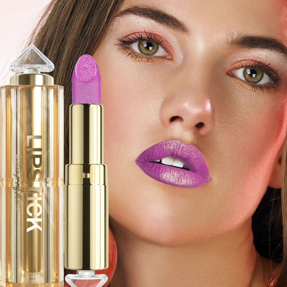Long-Lasting Moisturizing Gluten-Free Lipstick Base Non-Transfer Waterproof Cigarette Makeup Stick with Herbal Ingredients