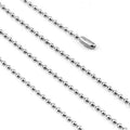 New Product Necklace Ball Chains for Dog Tags