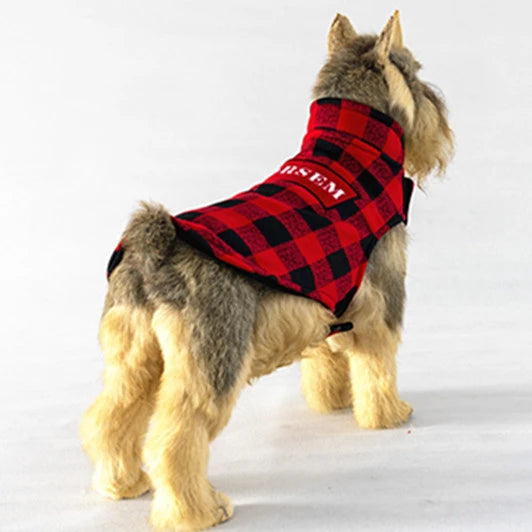 Pet Accessories Reversible Pet Clothing Fleece Dog Clothes Two Way Use Dog Jacket Pet Apparel Dog Accessories
