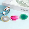 Wholesale Colorful Agate Slice Crystal Night Light Healing Stones Crystal Lamp Crystal Crafts for Home Decor