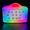 Lighted Happy Birthday Nightclub LED Marquee Message Board Sign Bottle Presenter VIP Service with 2 Sets Interchangeable Letters
