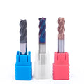 4 Flute Flat Milling Cutter Solid Carbide End Mill for Carbon Steel Alloy Steel Cast Iron Stainless Steel