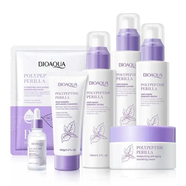 BIOAQUA Wholesale Face Mask Moisturizing Anti-wrinkle Perilla Extract Facial Serum for Skin Care