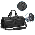 Large Storage Waterproof Polyester Outdoor Sports Luggage Tote Duffle Travel Gym Bags with Shoes Compartment