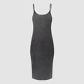 New Fashion Sexy Sleeveless Dress Ladies Chain Strap Party Evening Women Clothing Dress