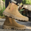 GUYISA  Brand Fast Delivery Outdoor Comfortable Steel Toe Safety Boots Anti-smashing Anti-piercing for Winter Summer Autumn