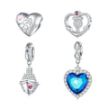 Wholesale Fashion DIY Pendant Charm Women Jewelry Bracelet Accessories Romantic Family Guardian Love Promise Gift