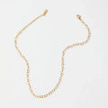 Fenny 18K Gold Plated No Fade Dainty Hollow Heart Pave Chain Necklace Classic Jewelry Stainless Steel Jewelry Wholesale