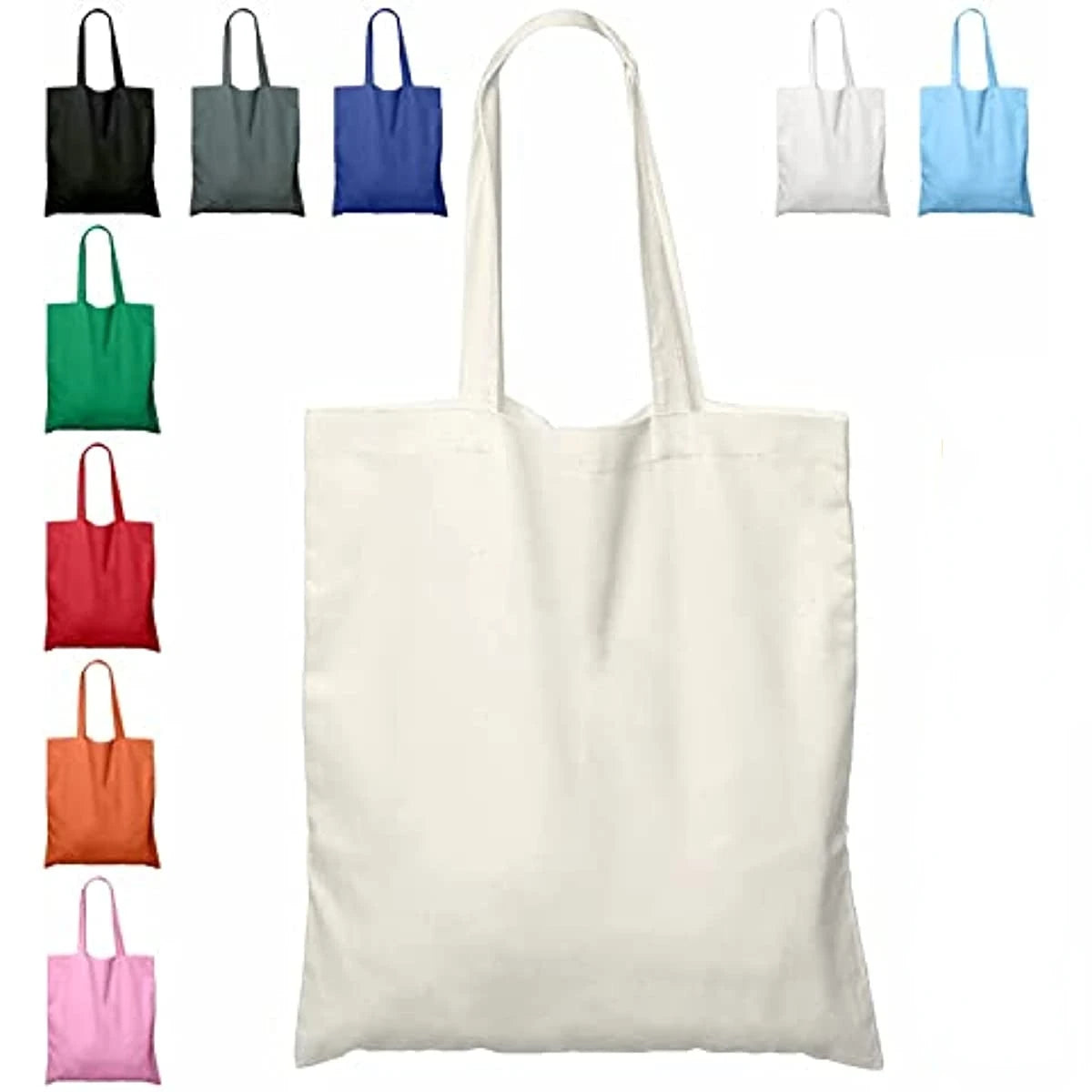 Moq 100 Low Price Gift Blank Handbag Book School Shopping Cotton Canvas Bag With Printed Logo