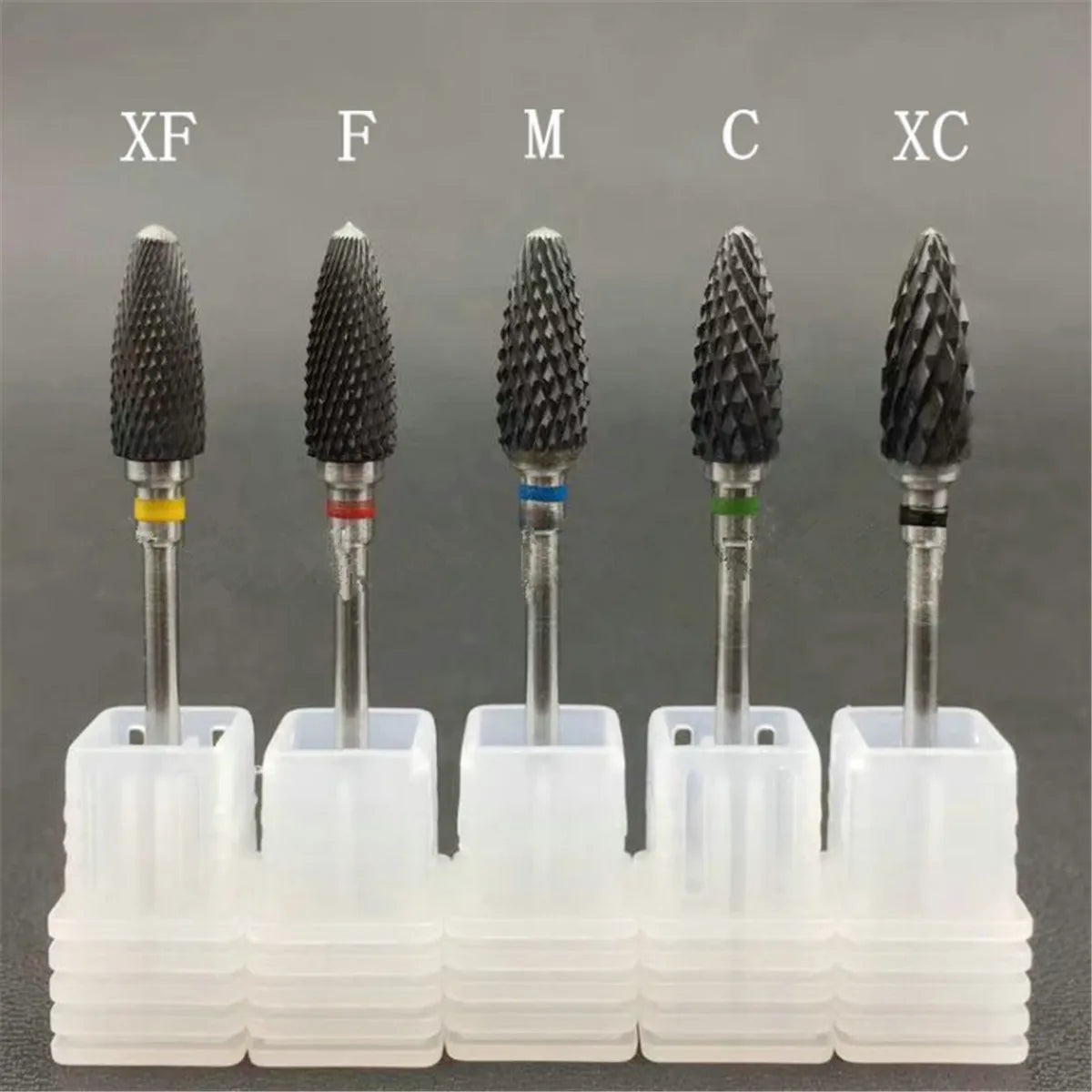 Ceramic Nail Art Electric Manicure Pedicure Mill Tip Tool Grinding Drill Bits Bullet Bit Nail Machine Accessories