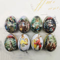 Gift High-end Box Iron Easter Egg Creative Rabbit Egg Children's Surprise Rabbit Iron Box Metal Iron Can Box