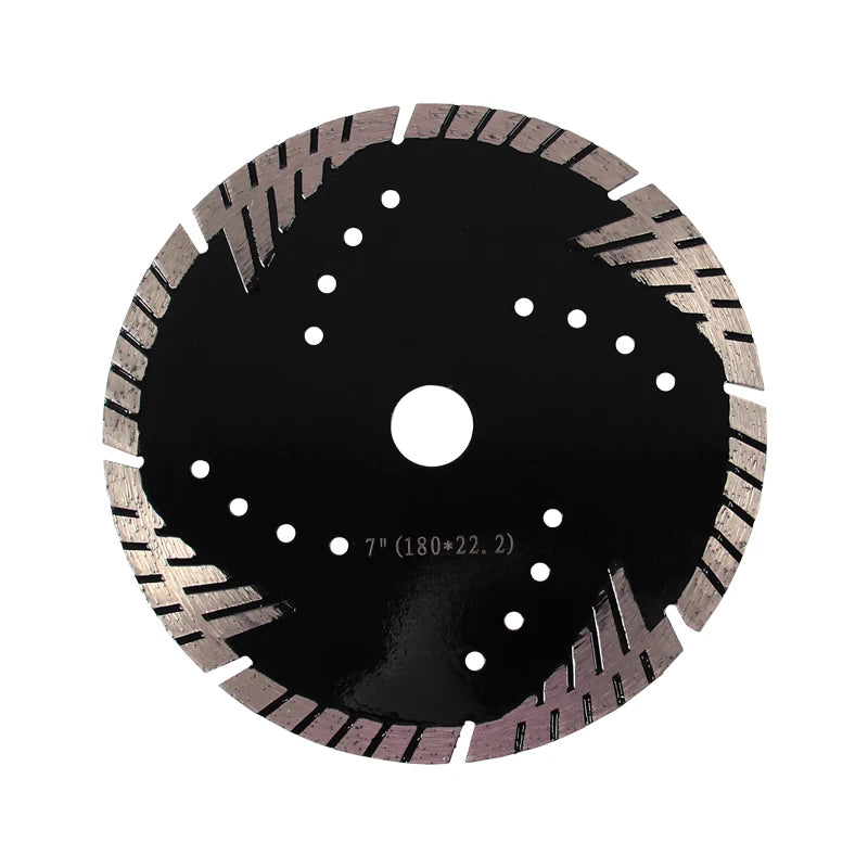7 Inch Hot Pressed Teeth Guard Marble Granite Concrete Cutting Granite Concrete Cutting Saw Blade