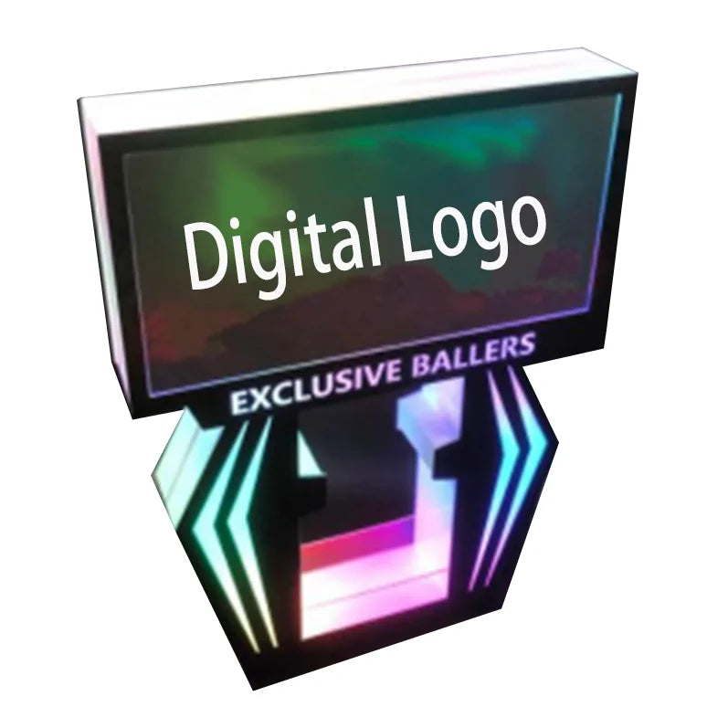 Customized LED Digital Bottle Presenter for Nightclub