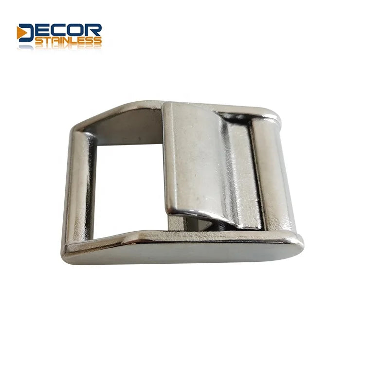 304/316 Stainless Steel Metal Cam Buckle Tie Down Belt Buckle