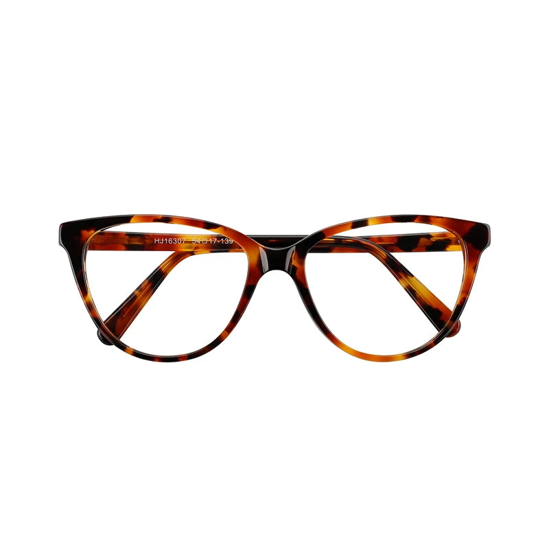 High Quality New Fashion Blue Light Glasses Cateye Acetate Frame Eyewear Eyeglasses