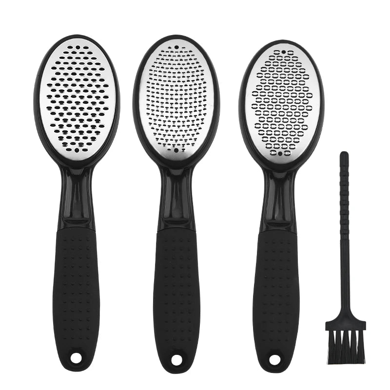 Wholesale Stainless Steel Pedicure Foot File for Foot Care Hard Skin & Callus Remover Scrubber