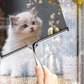 Durable Silicone Window Glass Squeegee Wiper with Durable Handle Shower Door Squeegees for Bathroom Cleaning Car Window Cleaning