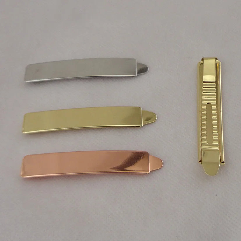 1.3cm*7.2cm Shiny Metal Hair Clips Bobby Pins Girl's Hair Barrettes for Women Girls Bridal Hairpins
