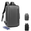 Custom New Trend 2023 Adult Men's Business Waterproof Travel Computer Book Bag USB College Student 15.6 Inch Laptop Bag Backpack