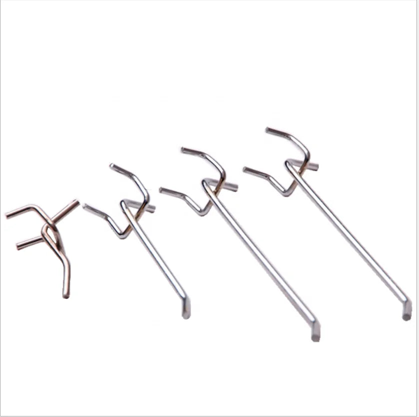 Good Selling Metal Steel Plastic Retail Display Hooks Hanger Metal Slatwall Hook Supplier Cardboard Waterfall Hook