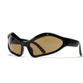 2024 Newest Y2K Futuristic Style Sunglasses Female Ins Big Frame Personality Cycling Sports Men Sunglasses