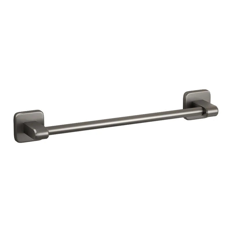 Bathroom Drying Rack Stainless Steel Towel Machine Gun Gray Wall Mounted Hanging Rod Storage Rack Bathroom Storage Rack