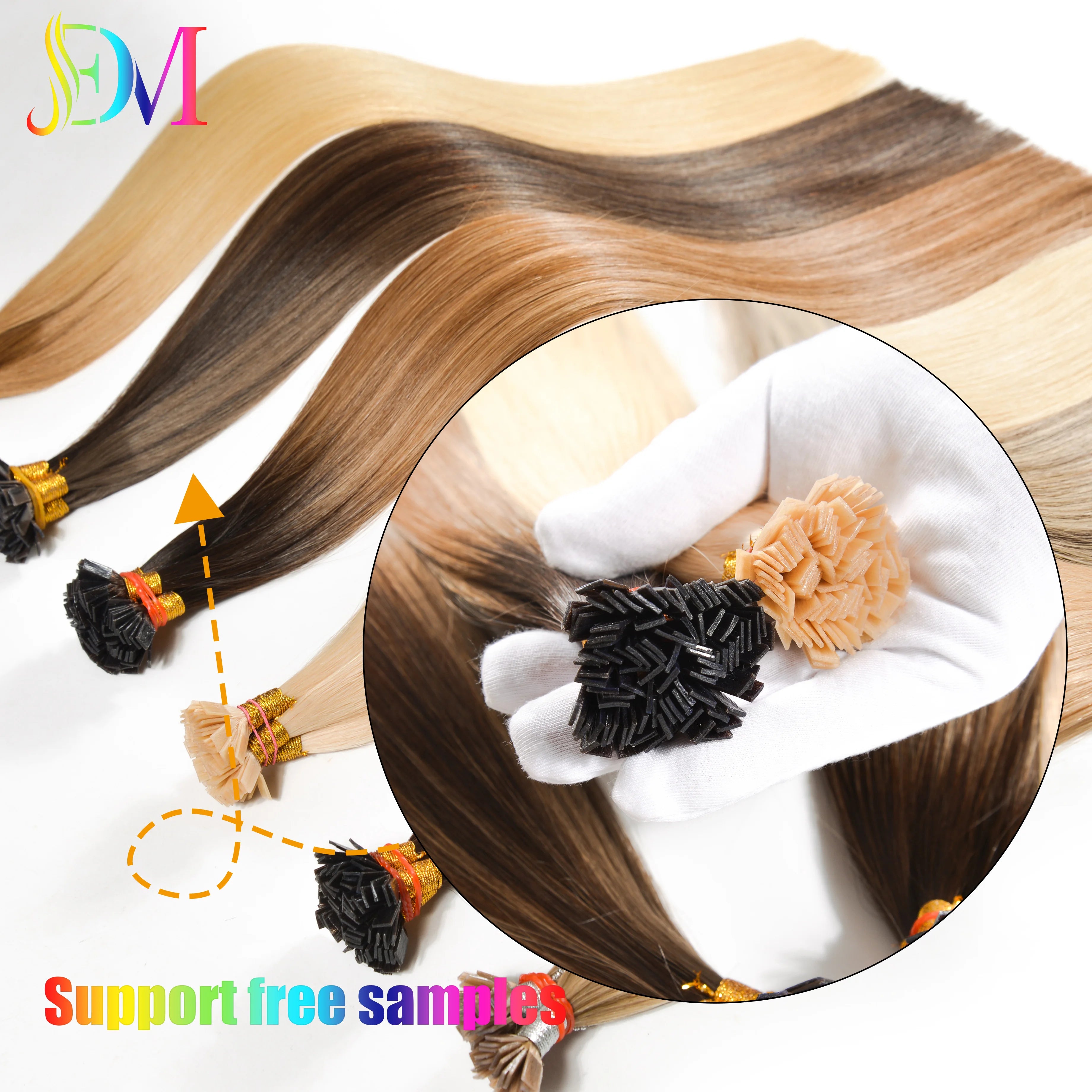 Dailmei Cheap Price Factory Supply 100% Remy Human Hair Not Shed Tape in Double Drawn Skin Weft Tape in Hair Extension