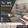 Stone Plastic Floor Fire-Rated B1 Grade for High-traffic Area Commercial Grade Project Grade SPC SGS Certified SPC