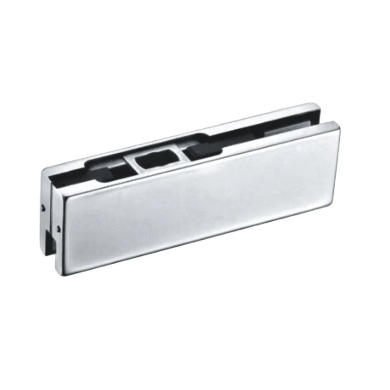 Modern Office Tempered Glass Door Bottom Patch Fittings I010 Stainless Steel Cover Aluminum Core Clamp Hardware 1 Year Warranty