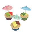 Classic Bamboo Picks for 90s Themed Party Decorations Party Pick