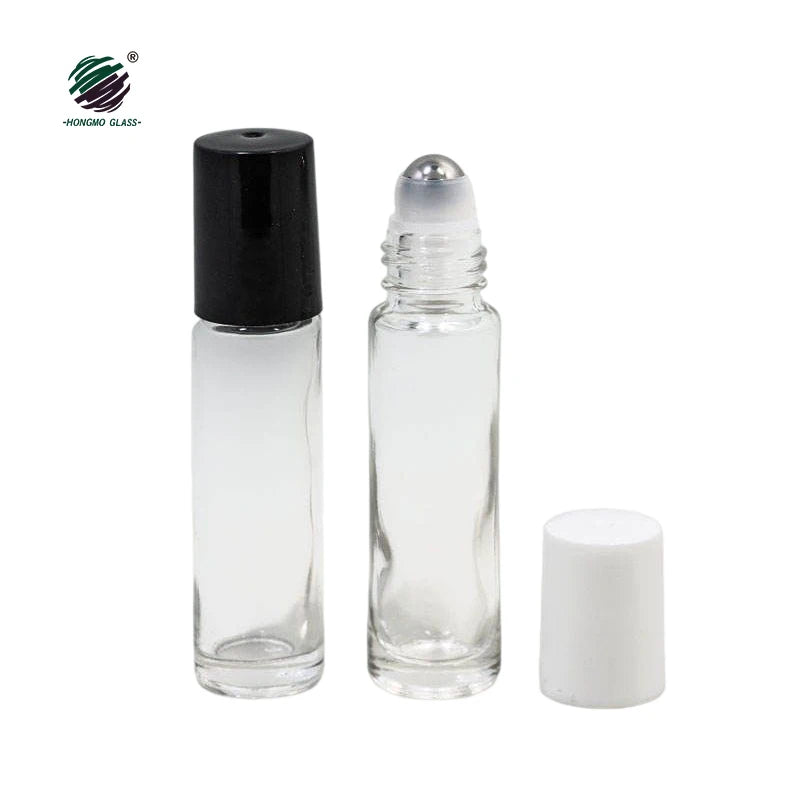 Hongmo Factory Wholesale Custom Empty Glass Roll on Bottle 10ml Bottles