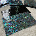 Natural Abalone Shell Paper Paua Sea Shell for Furniture Art Crafts Home Decor Musical Instruments