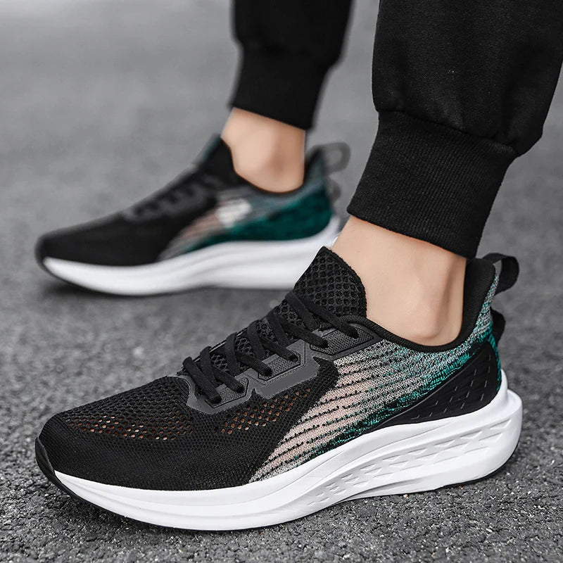 Newest Non Brand Oem Breathable Mesh Custom Logo Casual Sneaker Men Women Male Female Sport Running Shoes
