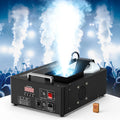 1500W RGB Lighting Effect Fog Machine with Remote & DMX 512 Somg Machine for Wedding Disco Stage DJ Smoke Machine
