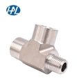 Swagelok Replacement High Pressure Male Tee Connector 316/304/316L Stainless Steel 3-Way Pipe Fittings Forged Polished