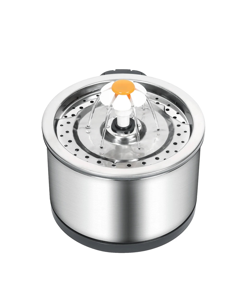 Wholesale New Design 2.5L Stainless Steel Pet Water Dispenser Automatic Cat and Dog Feeder with Charcoal Filter