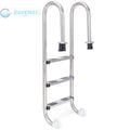 Wholesale Anti-Slip Stainless Steel Deck Ladder for Swimming Pools 3-Step Handrail Ladder