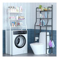3 Layer Multipurpose Toilet Rack Organizer Shelf Bathroom Adjustable Shelves Over the Toilet Storage Rack with Towel Rack