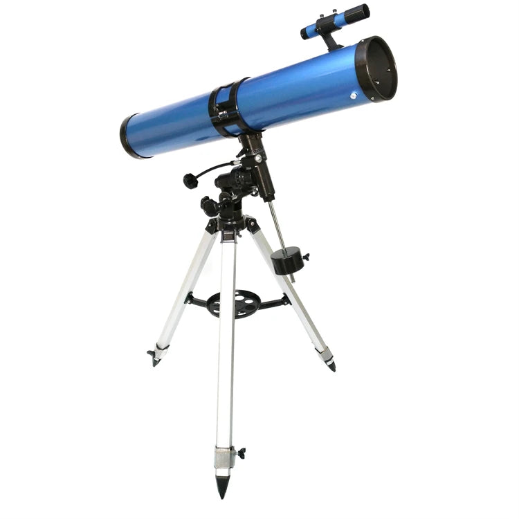 Secozoom F900114 675x Professional Large F900114mm Fully Multi-coated Reflector Astronomical Telescope Tripod Mount for