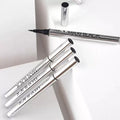Best Quality Light Weight Sweat Proof Eyeliner Set Smudge-proof Liquid Eye Liner Pen Silver Tube