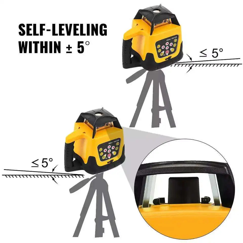 360 Rotary Laser Level Green Laser 500m Line Self Leveling Construction Automatic Rotating Laser Scales