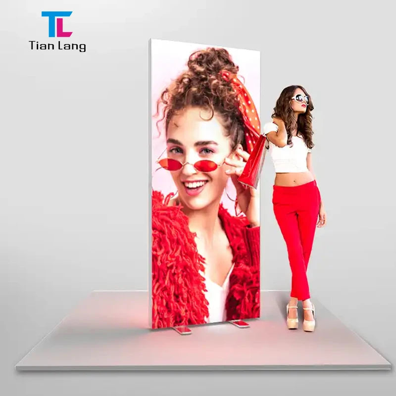 TianLang Light Box Advertising Customized Fabric Display SEG Light Box Profiles Led Aluminum Light Box Factory