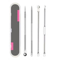 Blackhead Removal Stainless Steel Acne Needle Face Makeup Double Head Private Label 2022 Luxury Beauty Tool